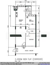 Blk 205 Toa Payoh North (Toa Payoh), HDB 3 Rooms #463219651